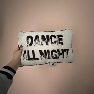 Dual sided decorative pillow